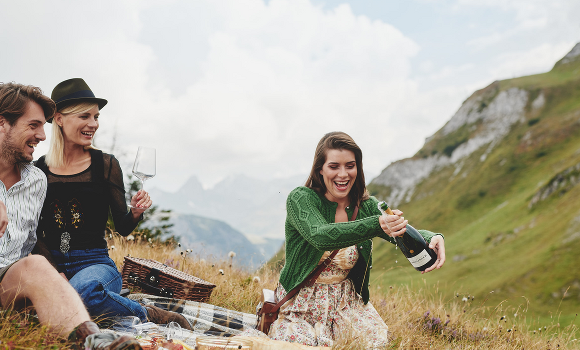 Wellness und Wiesengrün im BURG Hotel Lech am Arlberg