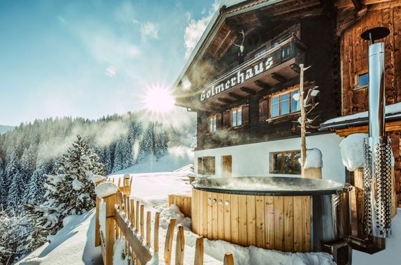 Winter , Golmerhaus, Tschagguns, Vorarlberg, Österreich