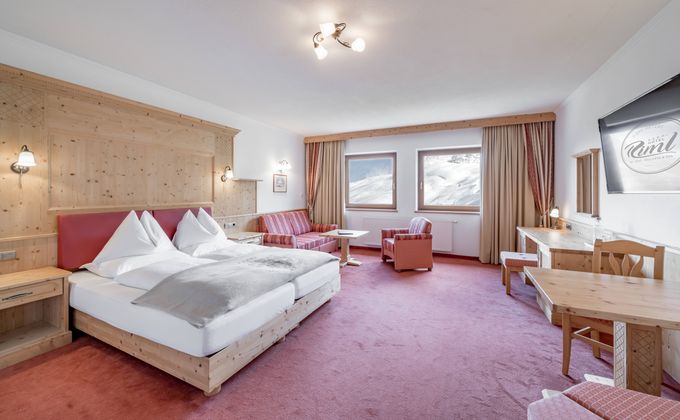 Hotel Room: Double Room "Talblick" - Ski- & Golfresort Hotel Riml