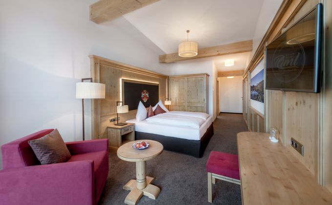 Hotel Room: Single room Talblick - Ski- & Golfresort Hotel Riml
