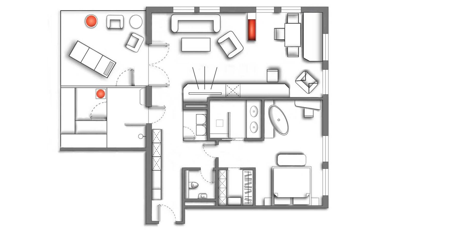 Hotel Zimmer: Riml´s Luxus Chalet - Ski | Golf | Wellness  Hotel Riml ****S