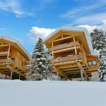 Außen Winter 14, Chalet Zirbenwald II, Turracher Höhe, Steiermark, Steiermark, Österreich