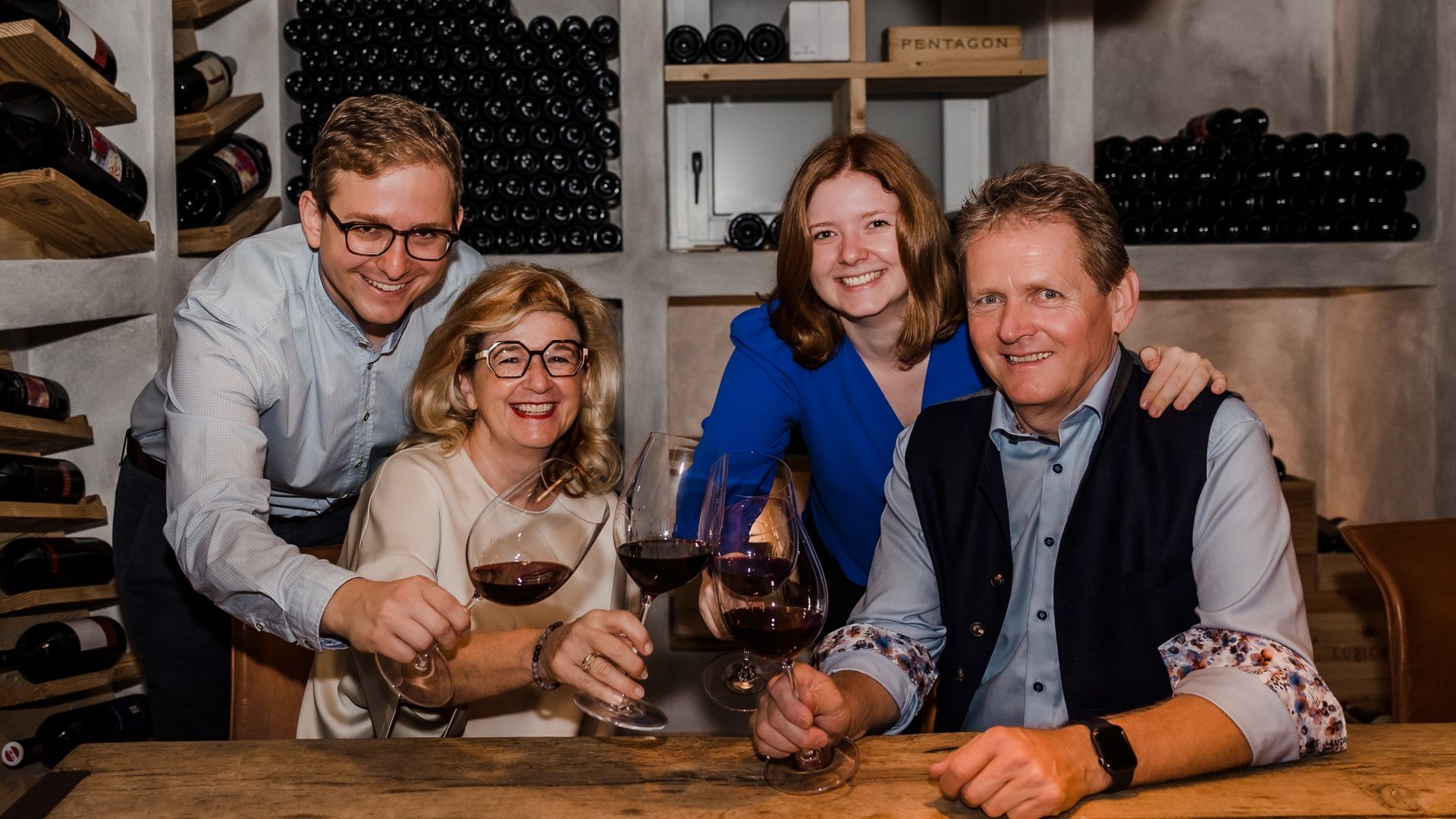 Familie Lampert im Vinariat