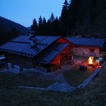 Sommer, Chalet Höfer, Vigo Rendena, San Valentino Tal, Trentino-Südtirol, Italien