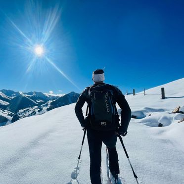 Winter, Hasenau Alm, Hinterglemm, Salzburg, Salzburg, Österreich