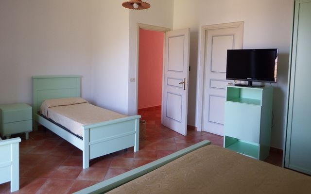 Szállás Szoba/apartman/szobafülke: Négyágyas szoba "Mortella"