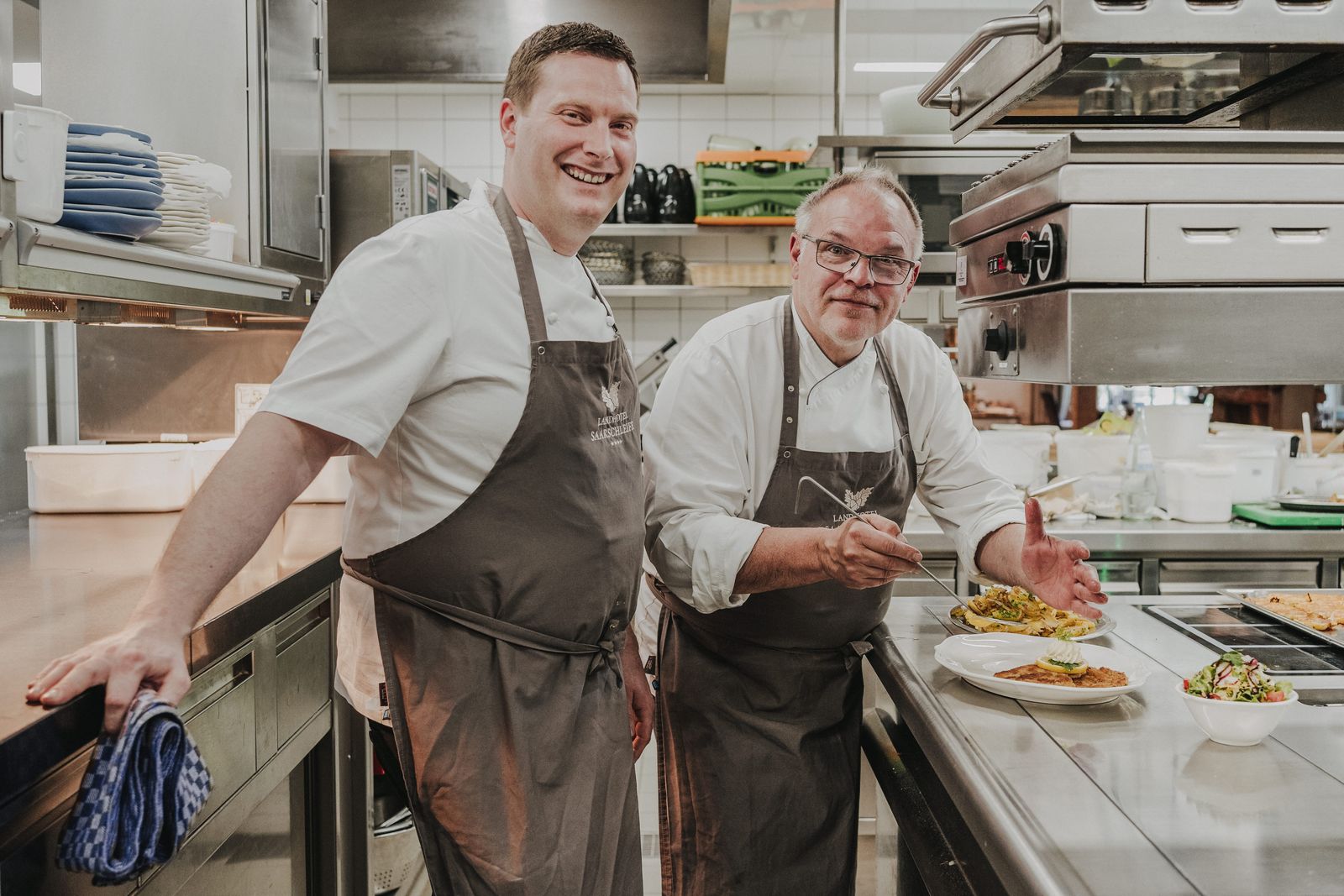 Waren Sie schon mal bei Christian in der Küche? image 3 - Buchnas Landhotel Saarschleife