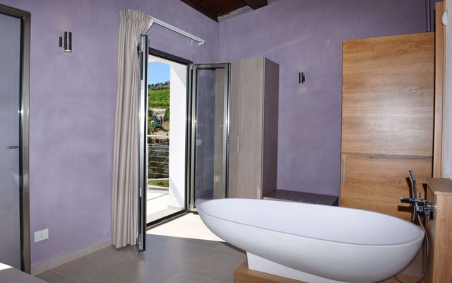 Doppelzimmer mit Meerblick image 2 - Hotel Torre di Fyos | Perdifumo | Kampanien | Italien