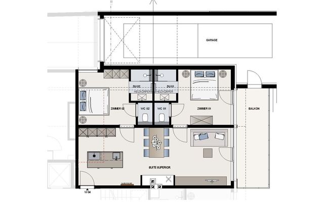 Suite Superior image 4 - Hotel Sunshine Superior | Kappl | Tirol | Austria