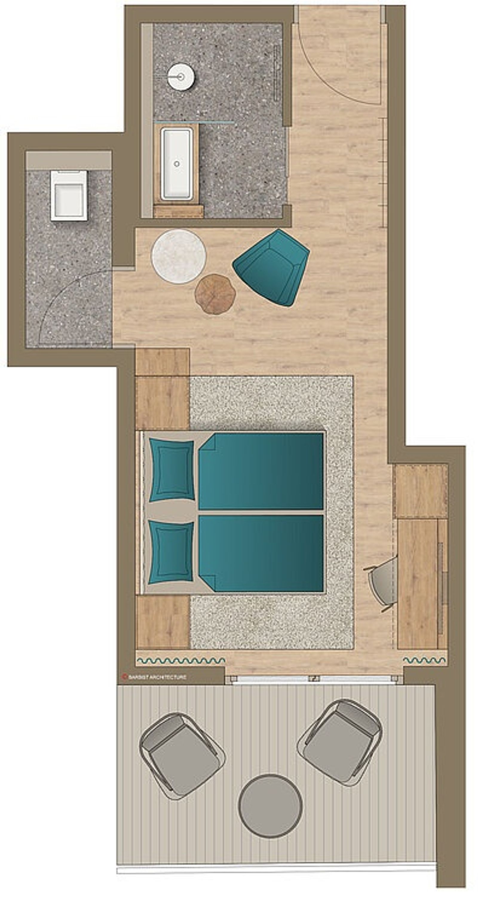  Doppelzimmer Alpine Bergkristall image 5 - Hotel Kristall | Leutasch | Tirol | Austria