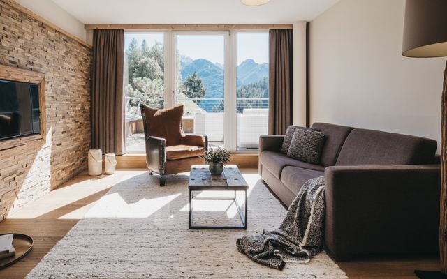 Unterkunft Zimmer/Appartement/Chalet: 2 Zimmer Apartement Standard II mit Panorama Blick