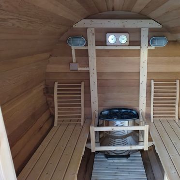 Faßsauna, Fuxluckn Hüttn, Bad St. Leonhard, Kärnten, Kärnten, Österreich