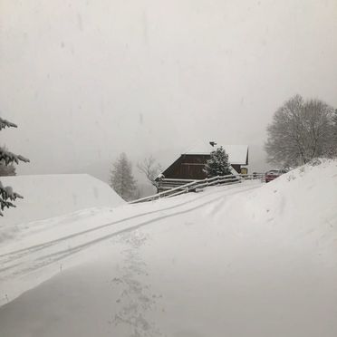 Winter, Fuxluckn Hüttn, Bad St. Leonhard, Kärnten, Kärnten, Österreich