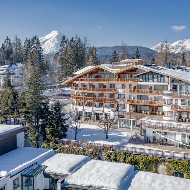 Natur & Spa Hotel Lärchenhof in Seefeld, Tirol, Österreich