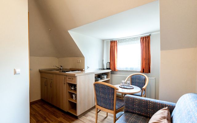 Unterkunft Zimmer/Appartement/Chalet: Doppelzimmer mit Kochzeile