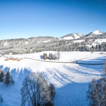 Winter, Schrofen Chalets, Jungholz in Tirol, Tirol, Österreich