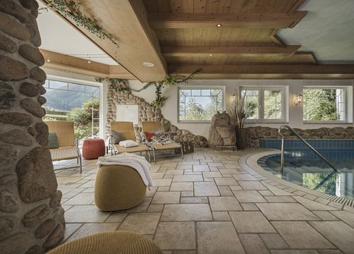 Biohotel Rastbichlhof: Erfrischen Sie sich zwischendurch in unserem Hallenbad - Biohotel Rastbichlhof , Neustift im Stubaital, Tirol, Österreich