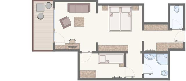 Familiensuite Zirbe 2 image 7 - Hotel & Appartement Venter Bergwelt