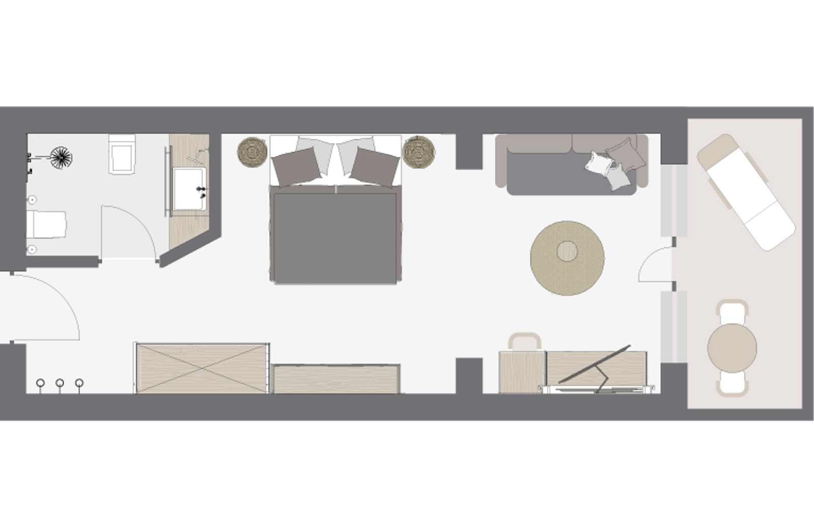 Doppelzimmer Dolomiti image 6 - Panorama Dolomites Wellbeing SONNENBERG