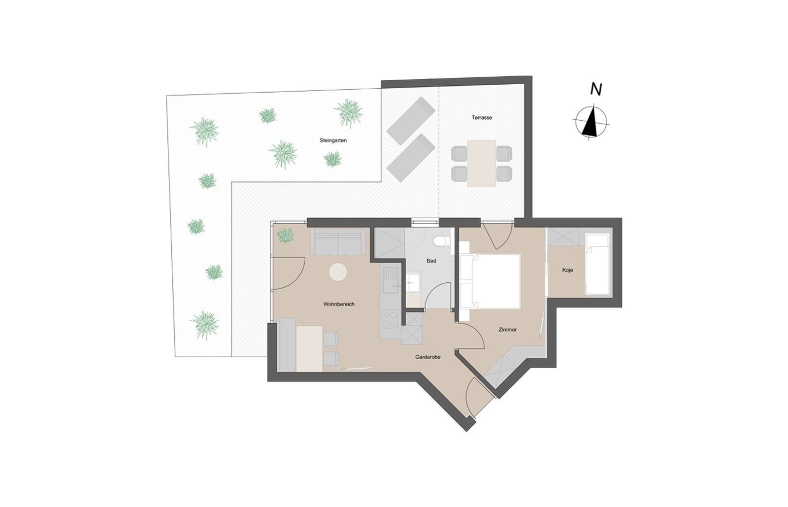 APARTMENT № ONE image 14 - Apartmenthaus Falkner  Five