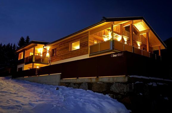 Winter, Lärchenchalet, Weißensee, Kärnten, Kärnten, Österreich