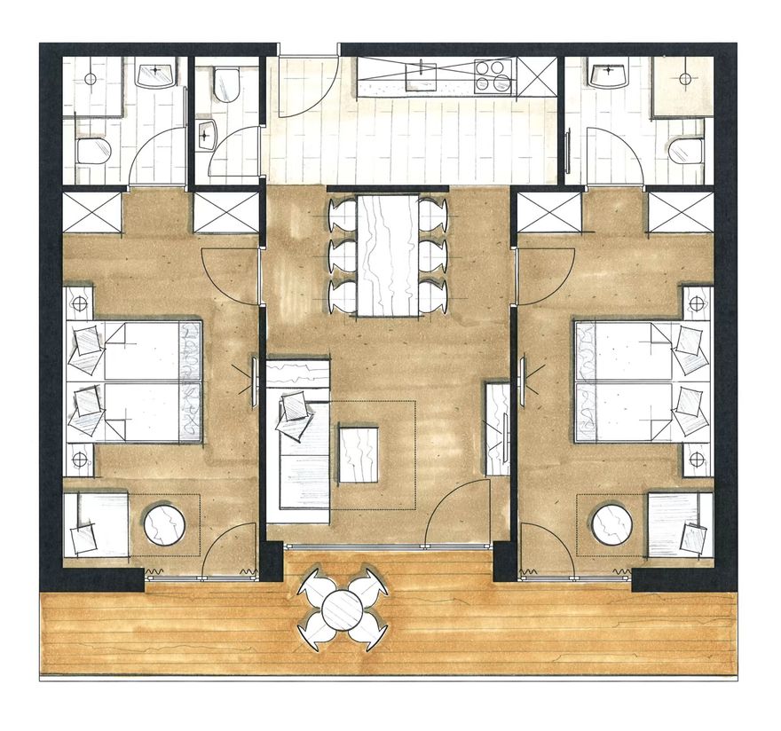 Apartment B Comfort image 12 - Ferienanlage Central GmbH