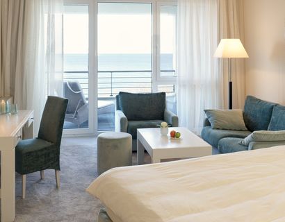 Strandhotel Dünenmeer: Double room sea view