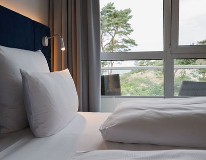 Strandhotel Fischland: Double room with sea view