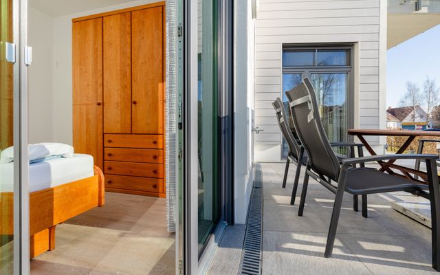 Terrassenzugang über das Schlafzimmer
