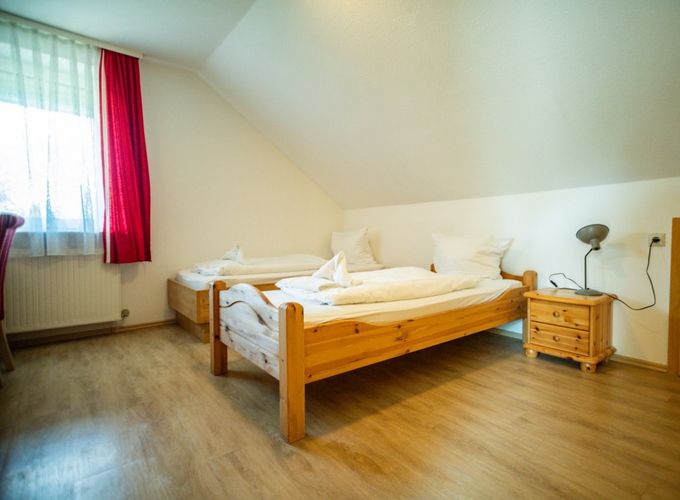Hotel Zimmer: Zimmer mit Etagendusche - Natur- & Sporthotel Zuflucht