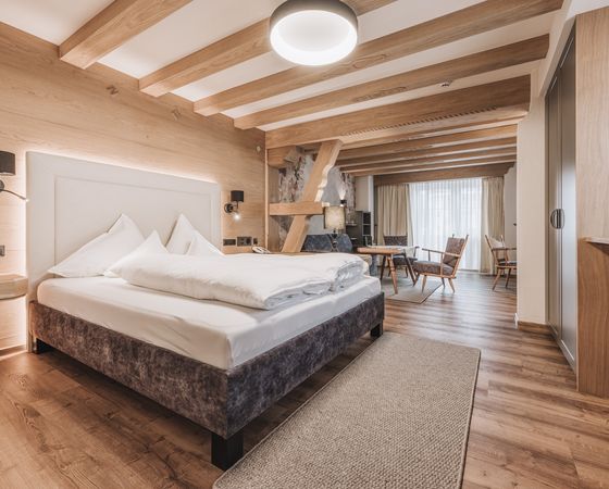 Hotel Zimmer: Juniorsuite Kirchspitz mit Balkon - Hotel Gaspingerhof