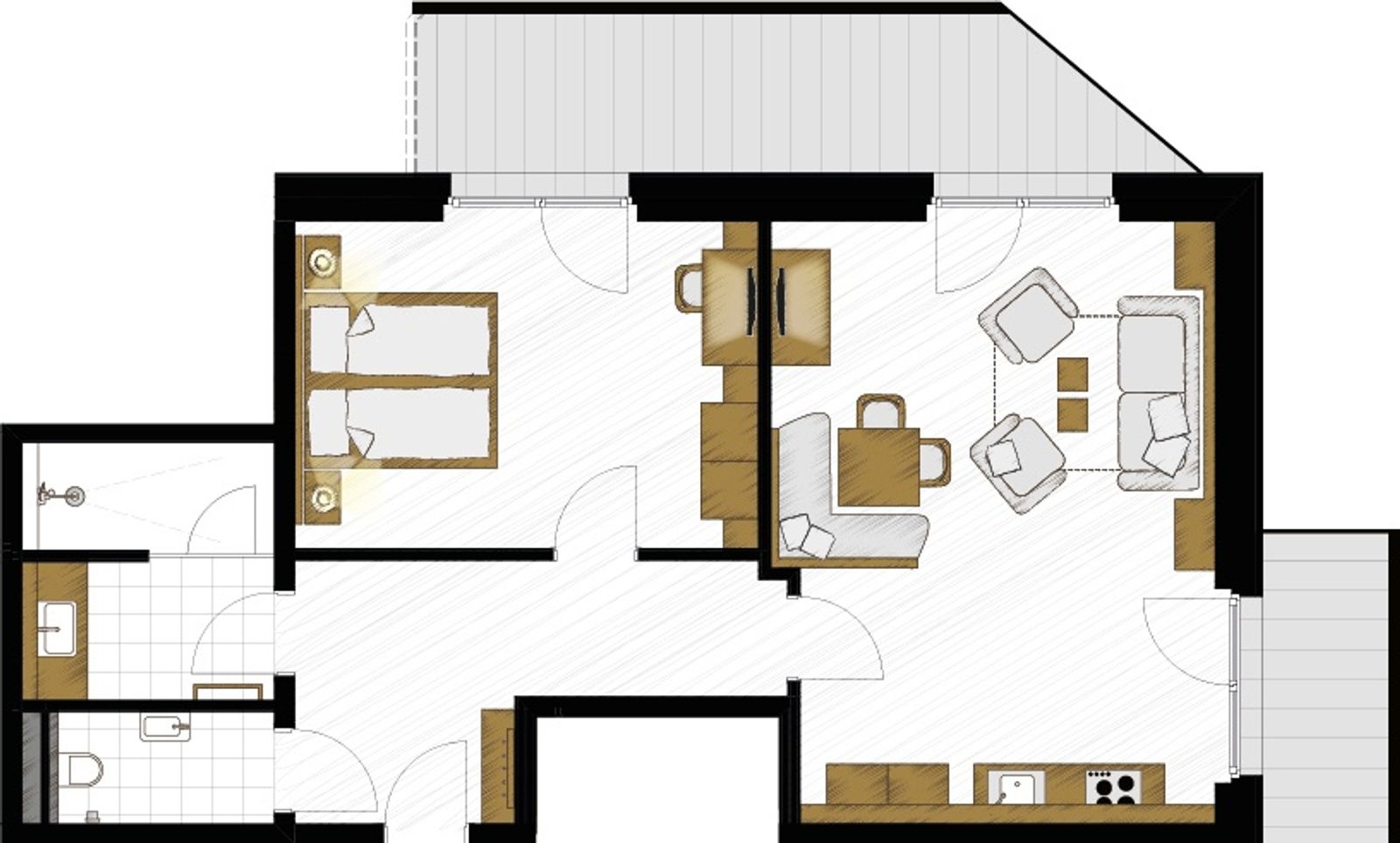 Apartment „Rauchquarz“ image 3 - Hotel Gaspingerhof