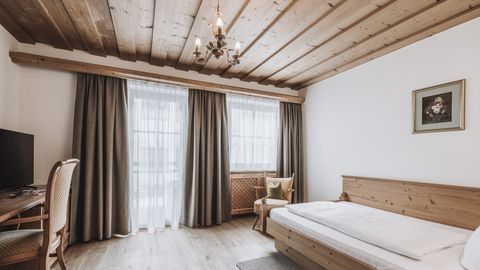 Single room Fürstalm with balcony