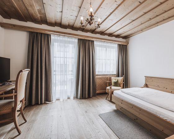 Hotel Zimmer: Einzelzimmer Fürstalm mit Balkon - Hotel Gaspingerhof