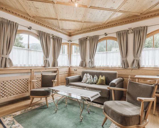 Hotel Zimmer: Familienzimmer de Luxe mit Balkon - Hotel Gaspingerhof