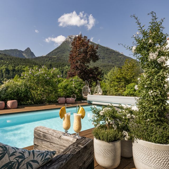 Berghotel Rehlegg in Ramsau, Bayern, Deutschland