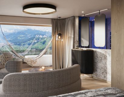 Hotel Berghof | St. Johann in Salzburg: Panorama Suite Premium