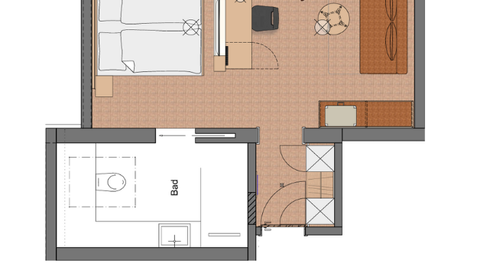 Comfort double room "Black Forest Maxi "Balcony