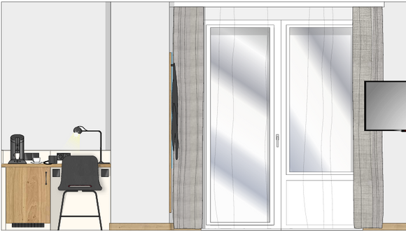 Comfort Doppelzimmer Schwarzwald mit Balkon Zimmerbild #3