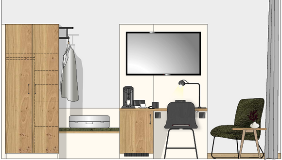 Comfort Doppelzimmer Schwarzwald mit Balkon Zimmerbild #5