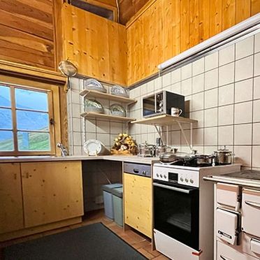 Kitchen, Almhütte Knapp-Kasa, Großglockner, Kärnten, Carinthia , Austria