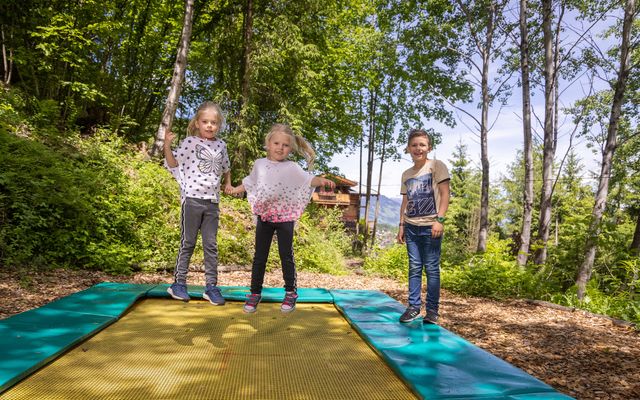 Abenteuerspielplatz direkt beim Familienhotel