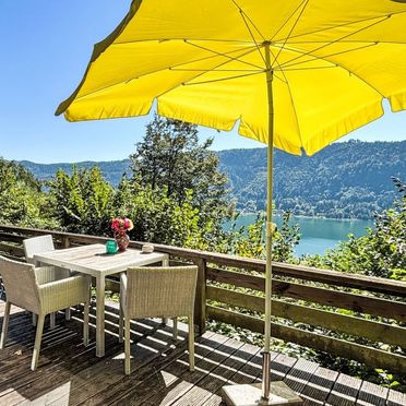 Außen Sommer 2, Hütte am Waldrand, Ossiacher See, Kärnten, Kärnten, Österreich