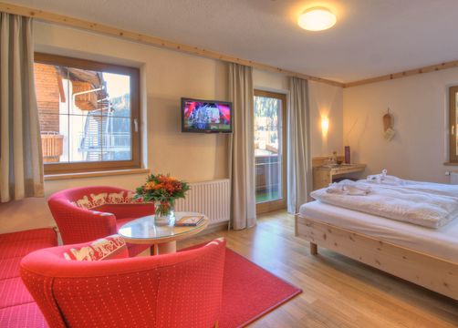 Camera tripla con balcone (4/7) - Familien- und Naturhotel Darrehof