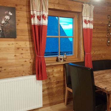 Dining area, Mörthandrä Hütte, Hirschegg, Styria , Austria