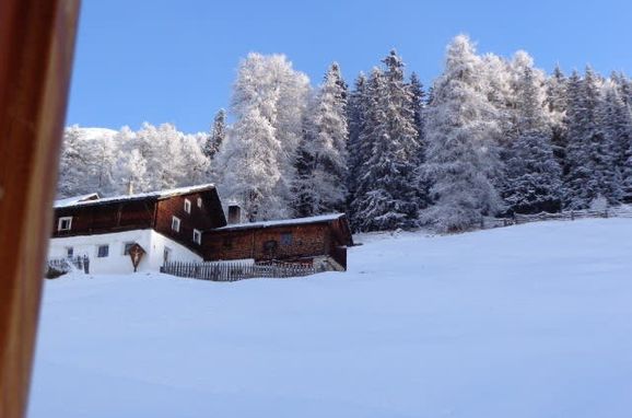 Winter, Almhütte Stableshof, Nauders, Tyrol, Austria