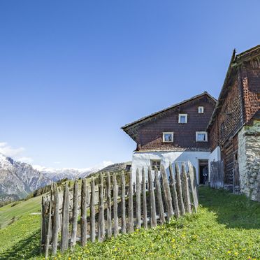 Sommer, Almhütte Stableshof, Nauders, Tirol, Österreich