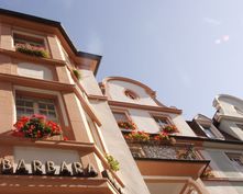 Bio Boutique Hotel Barbara: Hotelaußenansicht - Barbara Bio Boutique Hotel, Freiburg im Breisgau, Schwarzwald, Baden-Württemberg, Deutschland