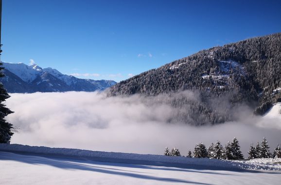 View in Winter, Almhütte Enzian, Greifenburg, Carinthia , Austria