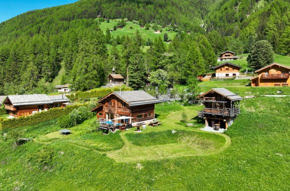 Außen Sommer 1 - Hauptbild, Chalet Gaea, Nendaz, Wallis, Wallis, Schweiz
